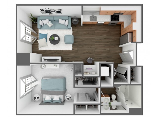 A1 floor plan
