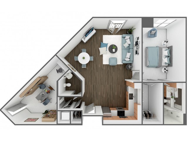 A6 floor plan