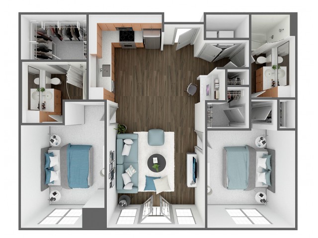 B1 floor plan layout