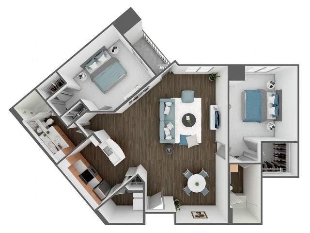 B4 floor plan