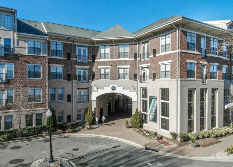 exterior of buildings